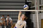 VB vs RIC  Wheaton Women's Volleyball vs Rhode Island College. - Photo by Keith Nordstrom : Wheaton, Volleyball, VB